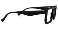 Cassiel - Rectangle Black Eyeglasses | Vooglam 