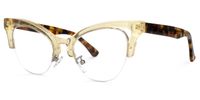 Drayton - Cat Eye Yellow Eyeglasses - 2