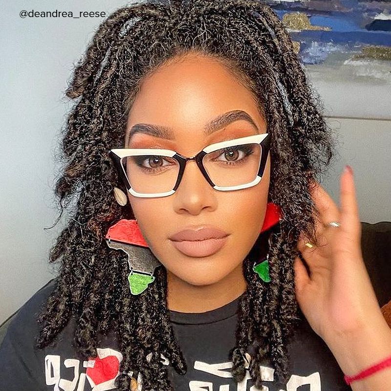 Petrie - Rectangle Two-tone Eyeglasses - 7