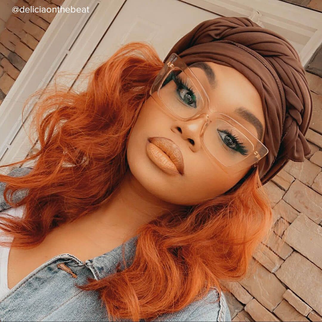 Sarah - Rectangle Tawny Eyeglasses - 11