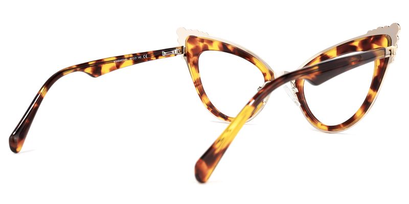 Magdaleno - Cat Eye Tortoise Eyeglasses - 3