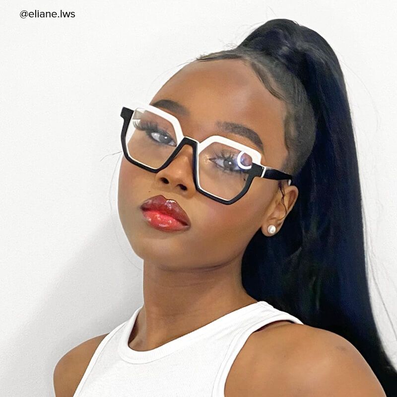 Mixon - Square Two-tone Eyeglasses - 8