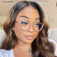 Pearline - Cat Eye Tortoise Eyeglasses - 6