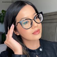 Arda - Black Cat Eye Glasses - 5