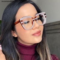 Sargent - Square Mauve Eyeglasses - 8