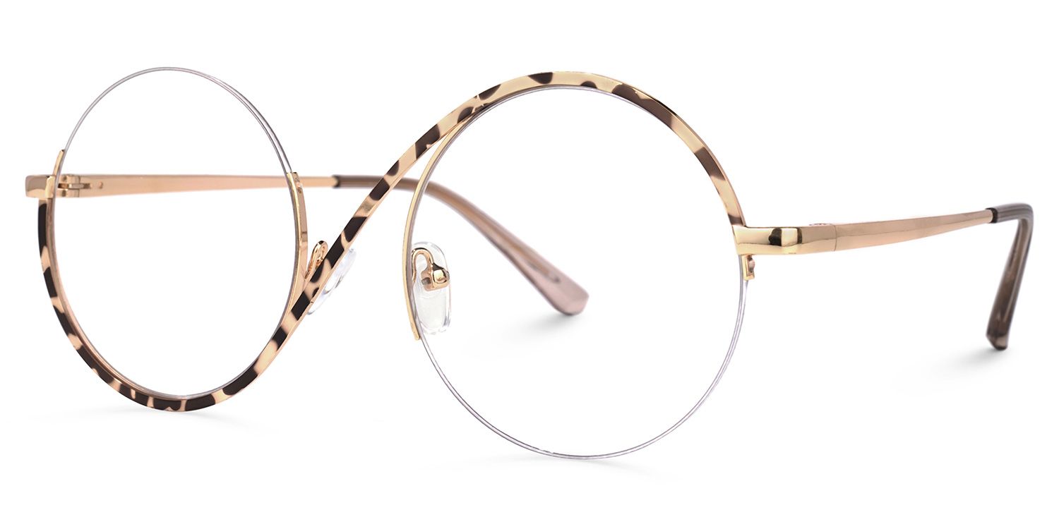 Manley - Round Tortoise Eyeglasses From Vooglam. A fashionable frame with great quality and an affordable price.