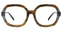 Huddleston - Square Grey Eyeglasses