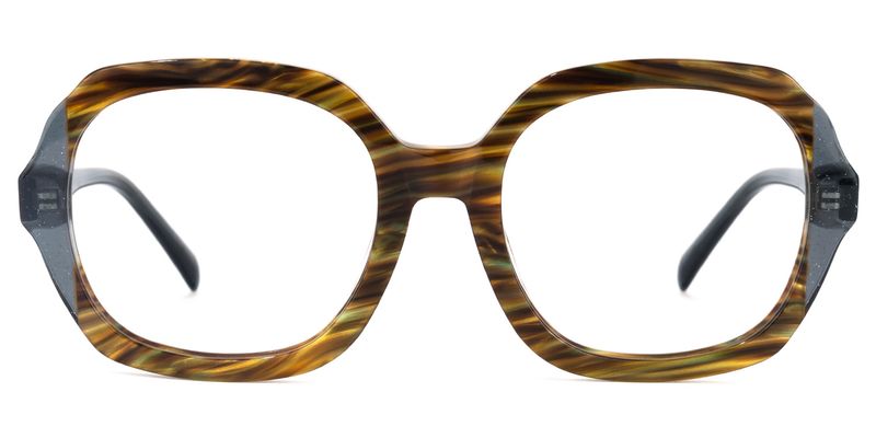 Huddleston - Square Grey Eyeglasses