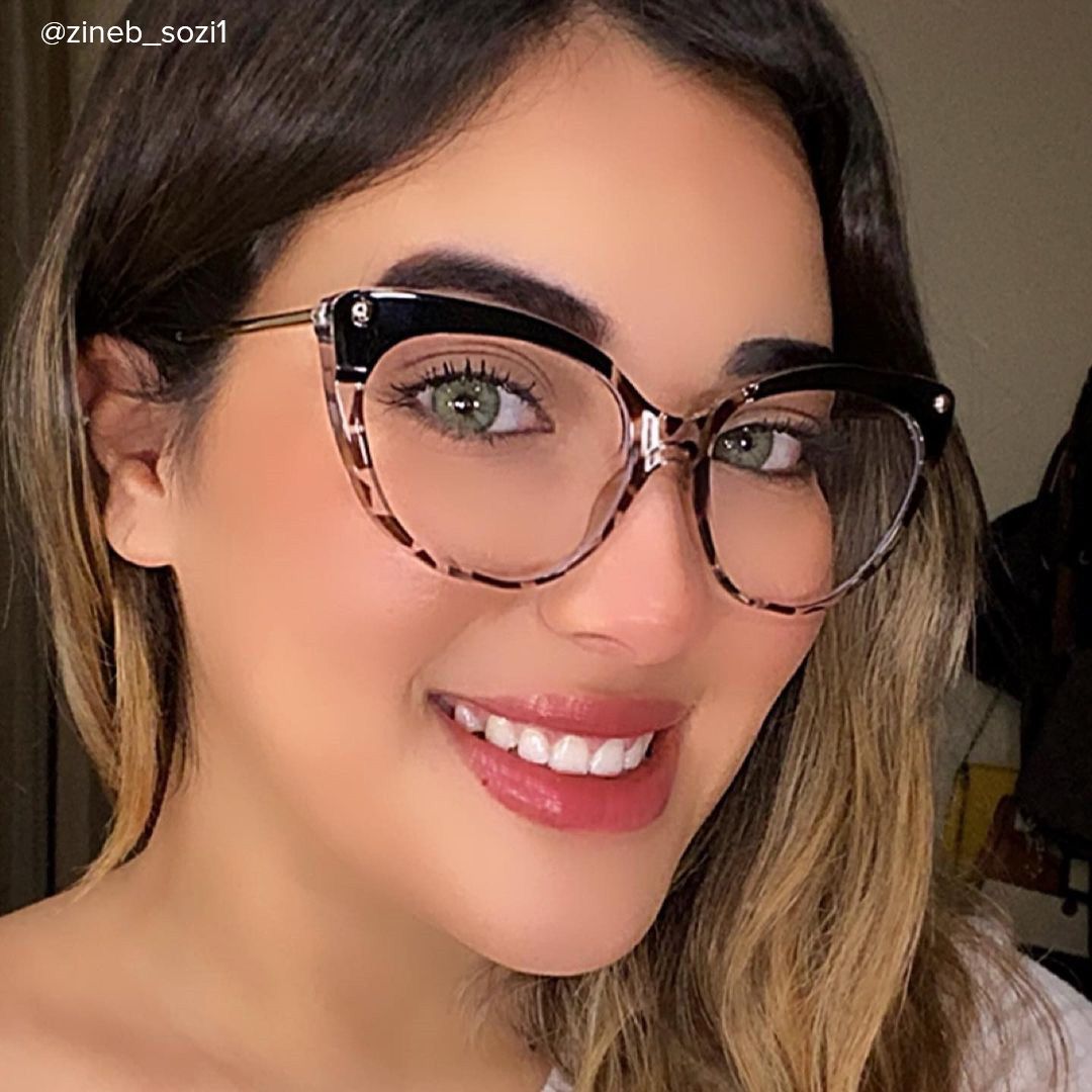 Drusilla - Cat Eye Black Eyeglasses - 11