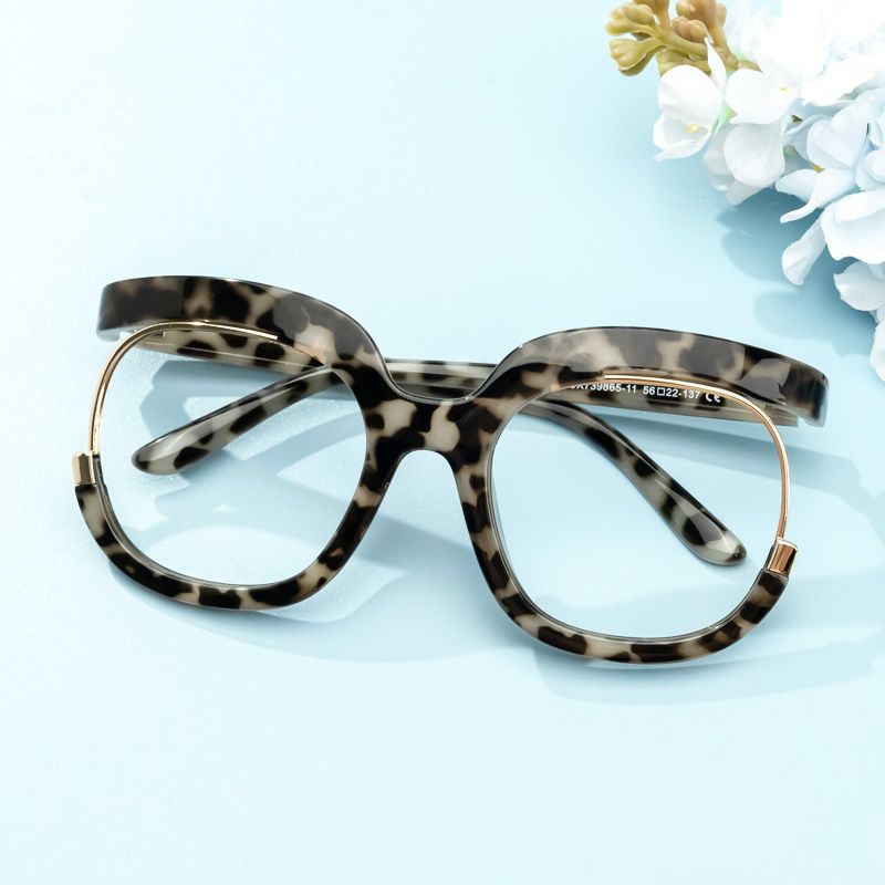 Fredia - Square Animal Eyeglasses - 5