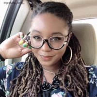 Sylvia - Cat Eye Black Eyeglasses - 8