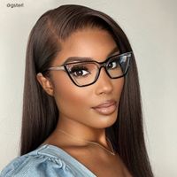 Lyuba - Rectangle Black Eyeglasses - 9
