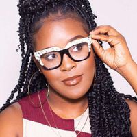 Yolanda - Square Black Eyeglasses - 7