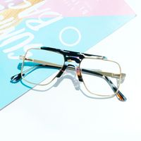Frazier - Aviator Multicolor Eyeglasses | Vooglam On Model