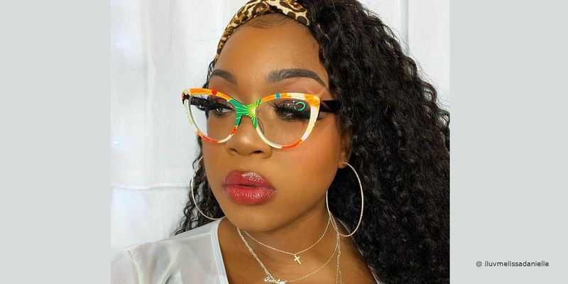 Doreen - Cat Eye Black Eyeglasses - 5