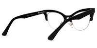 Drayton - Cat Eye Black Eyeglasses - 3