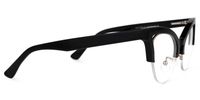 Drayton - Cat Eye Black Eyeglasses - 4