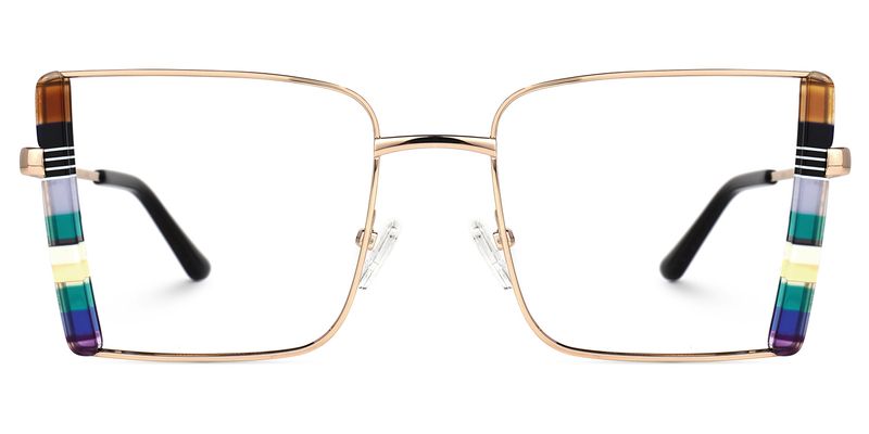 Denzel - Square Multicolor Eyeglasses