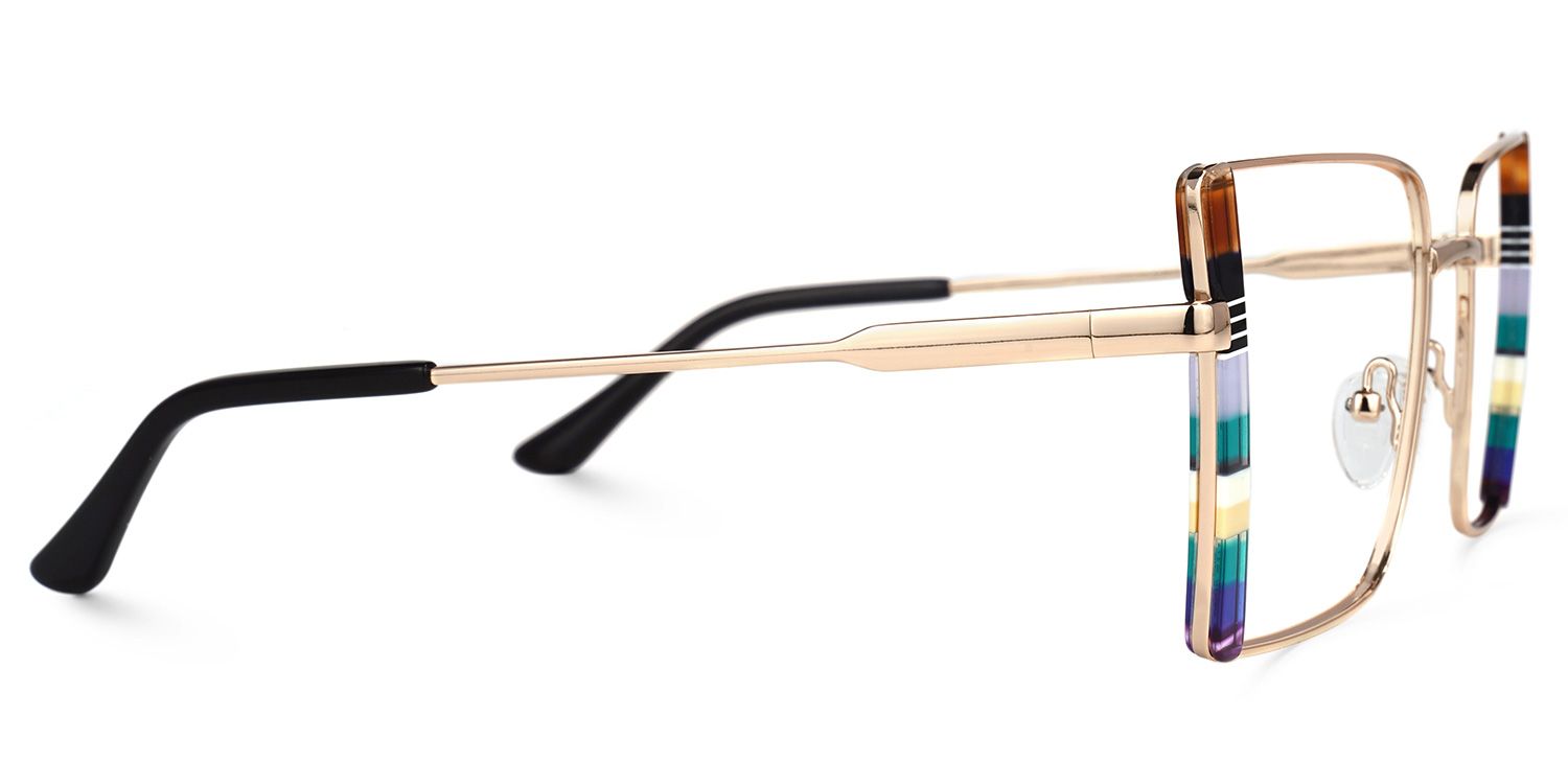 Denzel - Square Multicolor Eyeglasses product detail 4