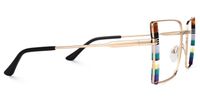 Denzel - Square Multicolor Eyeglasses - 4
