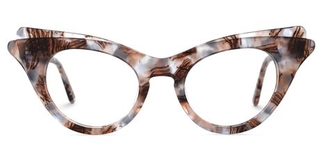 Debra - Cat Eye Pattern Eyeglasses