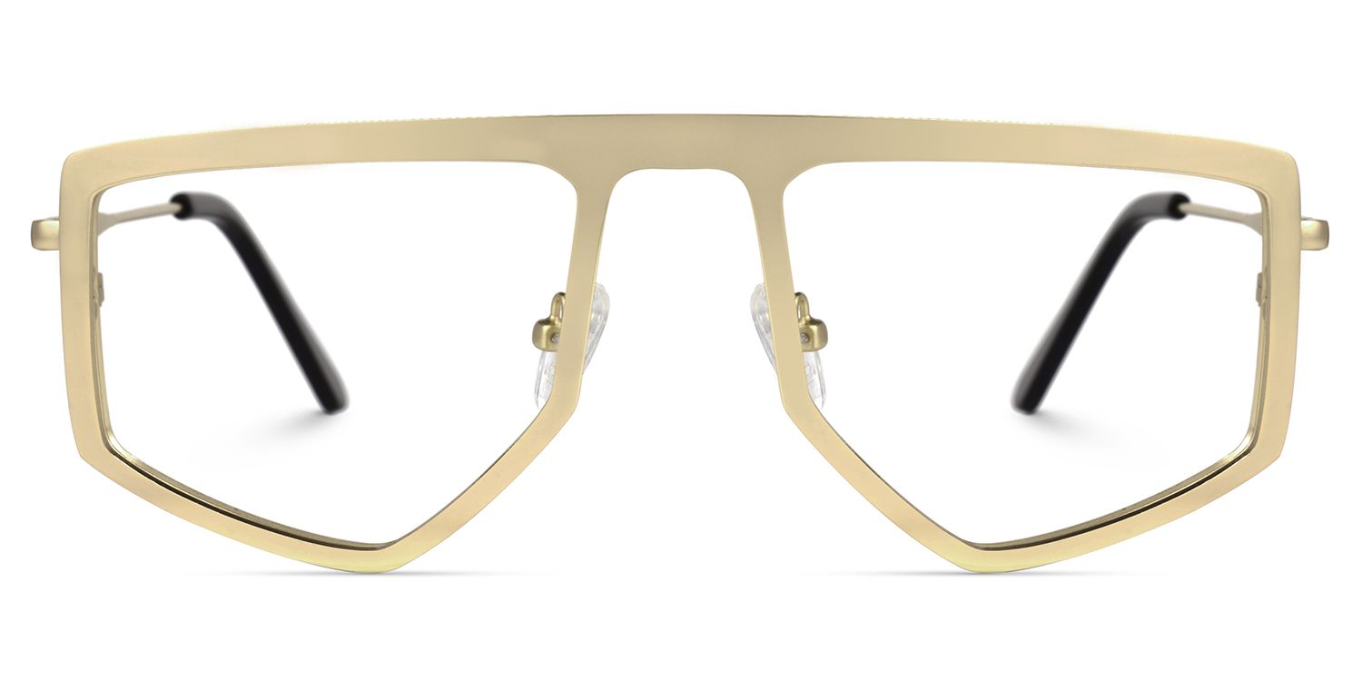 Lopez - Aviator Gold Eyeglasses product detail 2