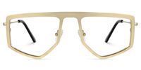 Lopez - Aviator Gold Eyeglasses