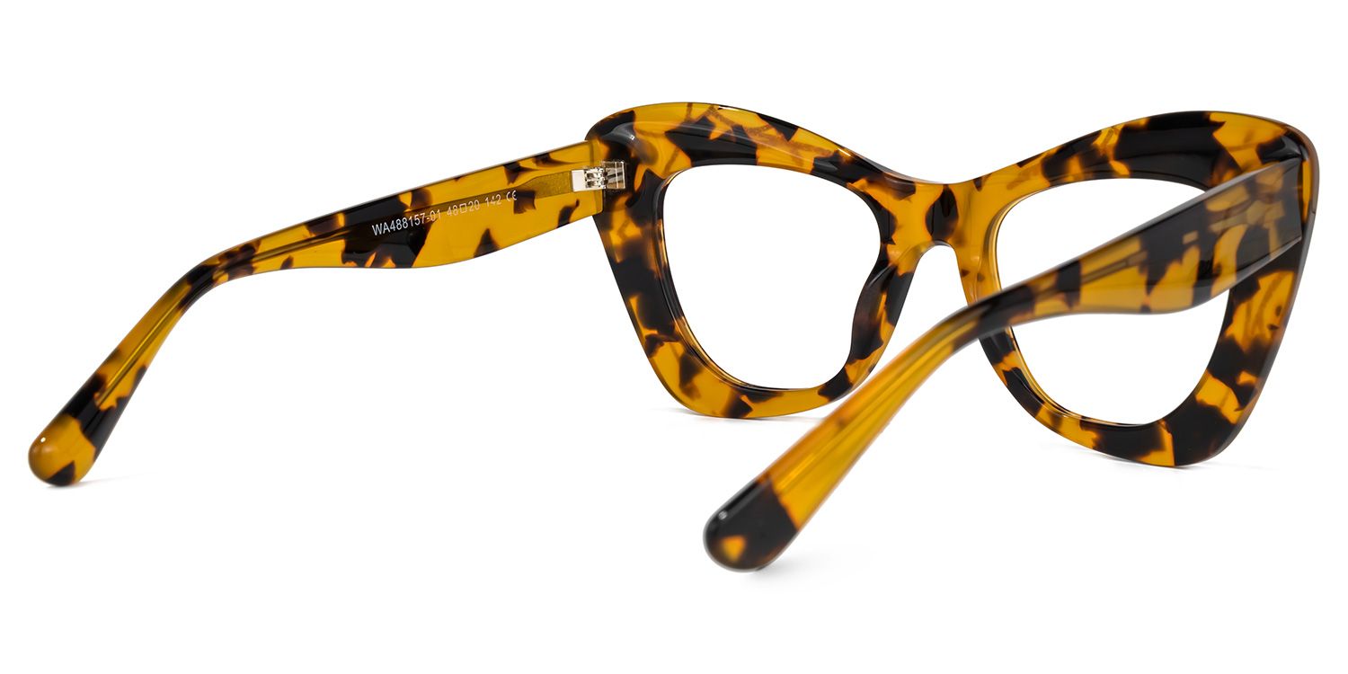 Zavala - Square Tortoise Eyeglasses product detail 3