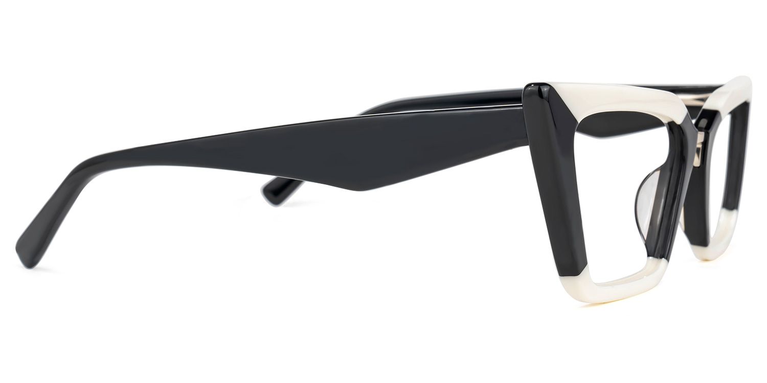 Petrie - Rectangle Two-tone Eyeglasses product detail 4