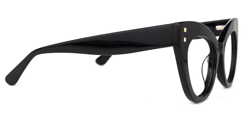 Mancilla - Cat Eye Black Eyeglasses - 4