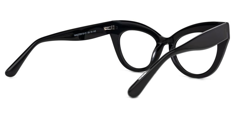 Mancilla - Cat Eye Black Eyeglasses - 3