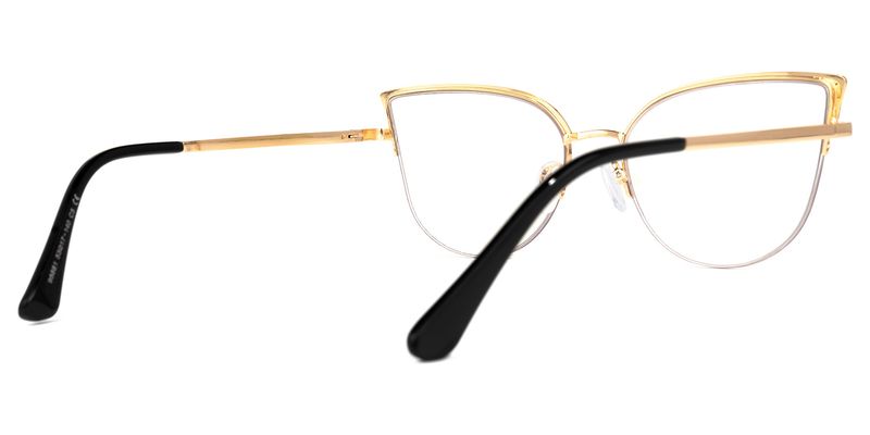 Guerrero - Browline Black Eyeglasses - 3