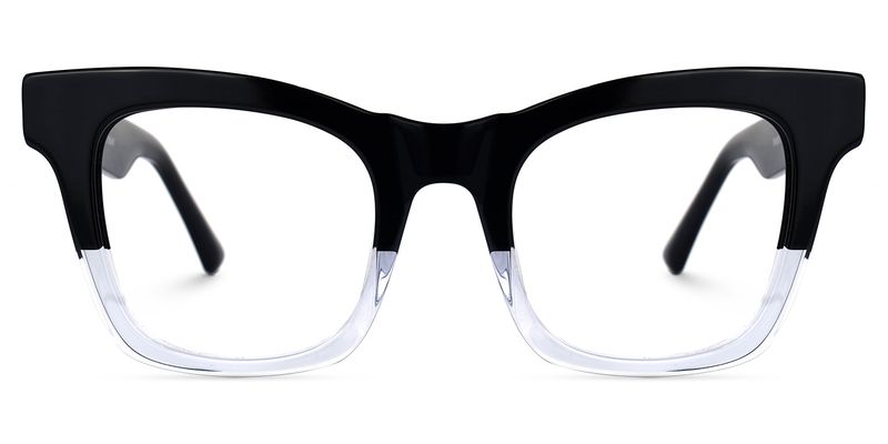 Stevens - Rectangle Two-tone Eyeglasses