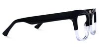 Stevens - Rectangle Two-tone Eyeglasses | Vooglam 