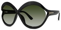 Canchola - Geometric Black Sunglasses