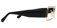 Anitta - Rectangle Gold Eyeglasses | Vooglam 