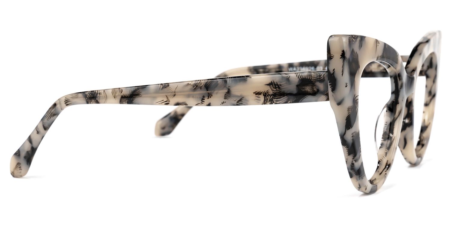 Shawana - Cat Eye Pattern Eyeglasses | Vooglam 4