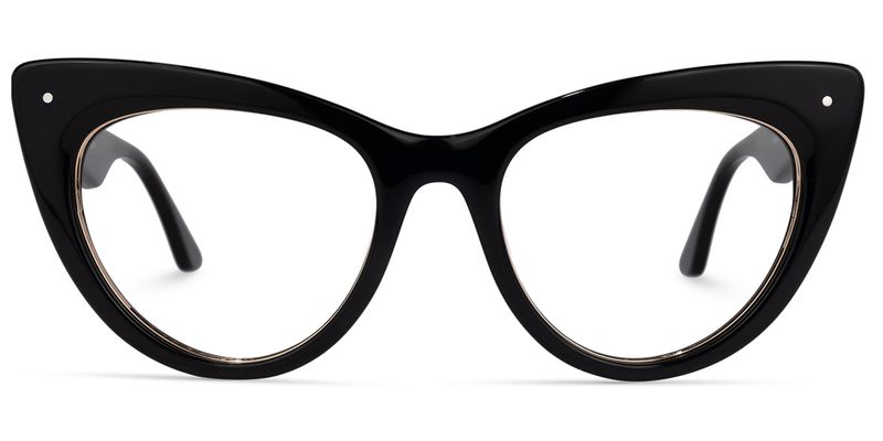 Akua - Cat Eye Black Eyeglasses