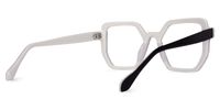 Mixon - Square Two-tone Eyeglasses | Vooglam Side View