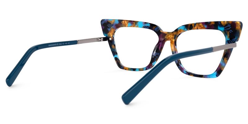 Mariana - Cat Eye Floral Eyeglasses - 3