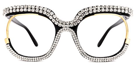 Mancha - Square White Eyeglasses