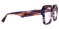 Square Purple Eyeglasses | Vooglam.com 