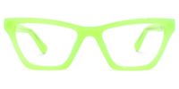 Velena - Rectangle Green Eyeglasses