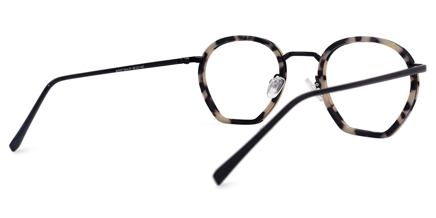 Geometric Tortoise Eyeglasses - 3