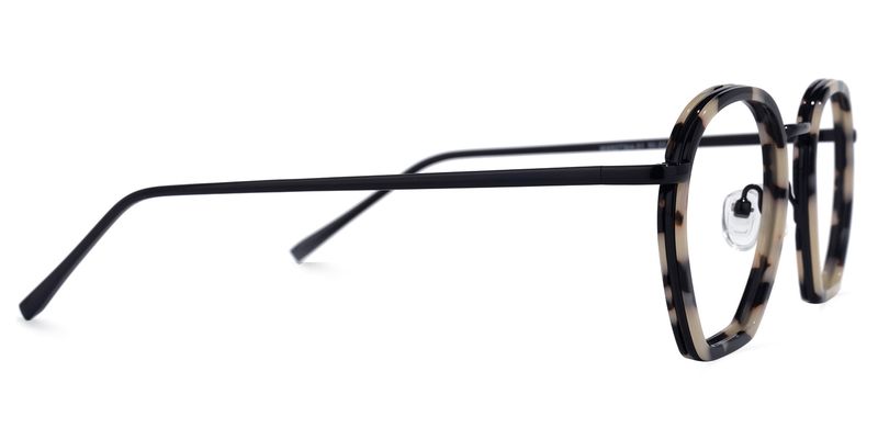 Deon - Geometric Tortoise Eyeglasses - 4