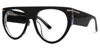 Beltran - Aviator Black Eyeglasses - 2