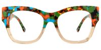 Holbrook - Square Two-tone Eyeglasses | Vooglam Angle View