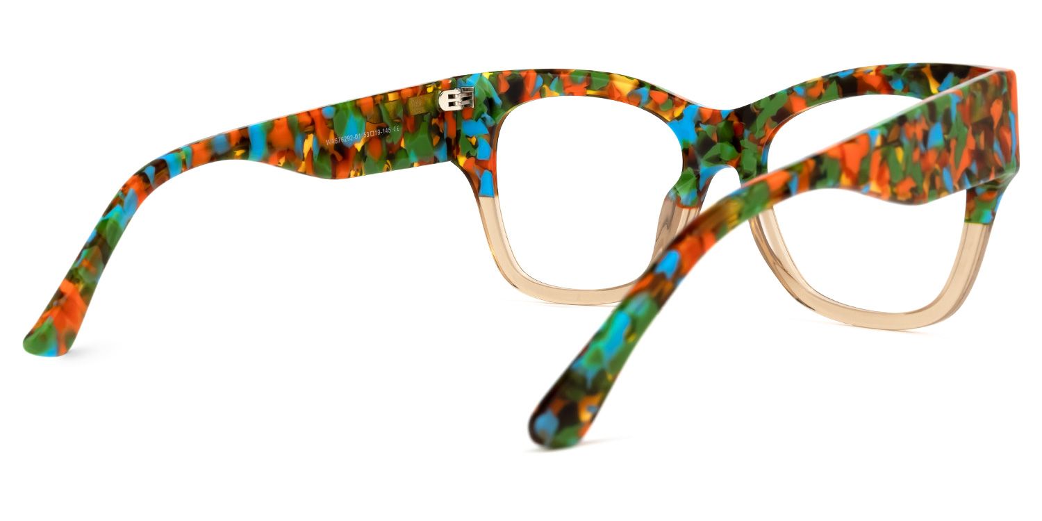 Holbrook - Square Two-tone Eyeglasses - 3