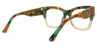 Holbrook - Square Two-tone Eyeglasses | Vooglam Side View