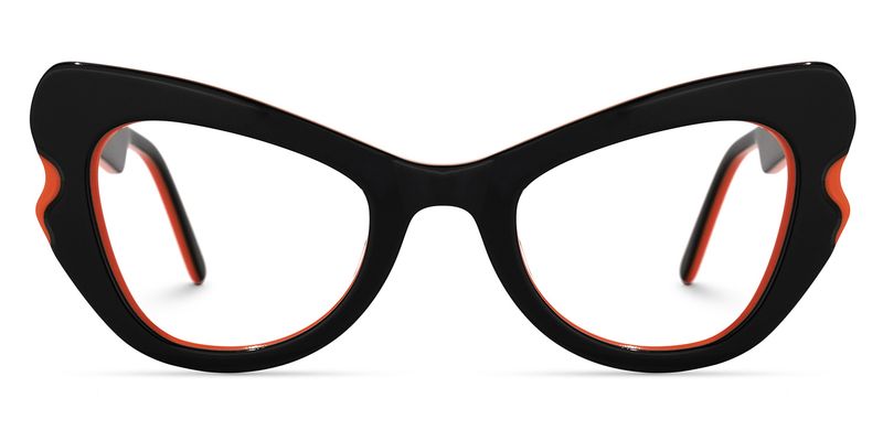 Charette - Cat Eye Black Eyeglasses
